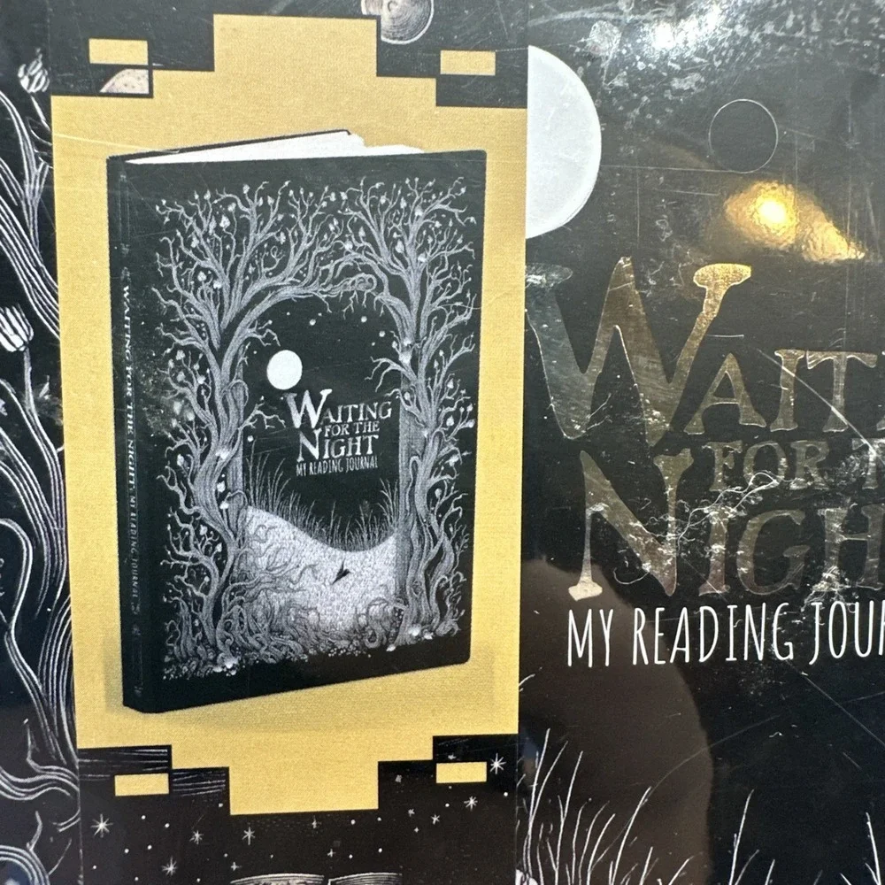 NEW - Waiting For The Night: My Reading Journal by ConQuest Journals